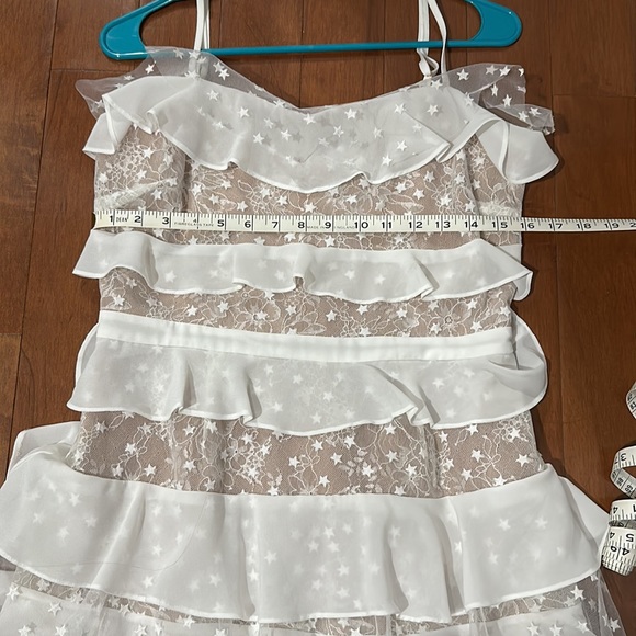 FOR LOVE AND LEMONS LARGE cosmic tiered dress - Picture 11 of 14